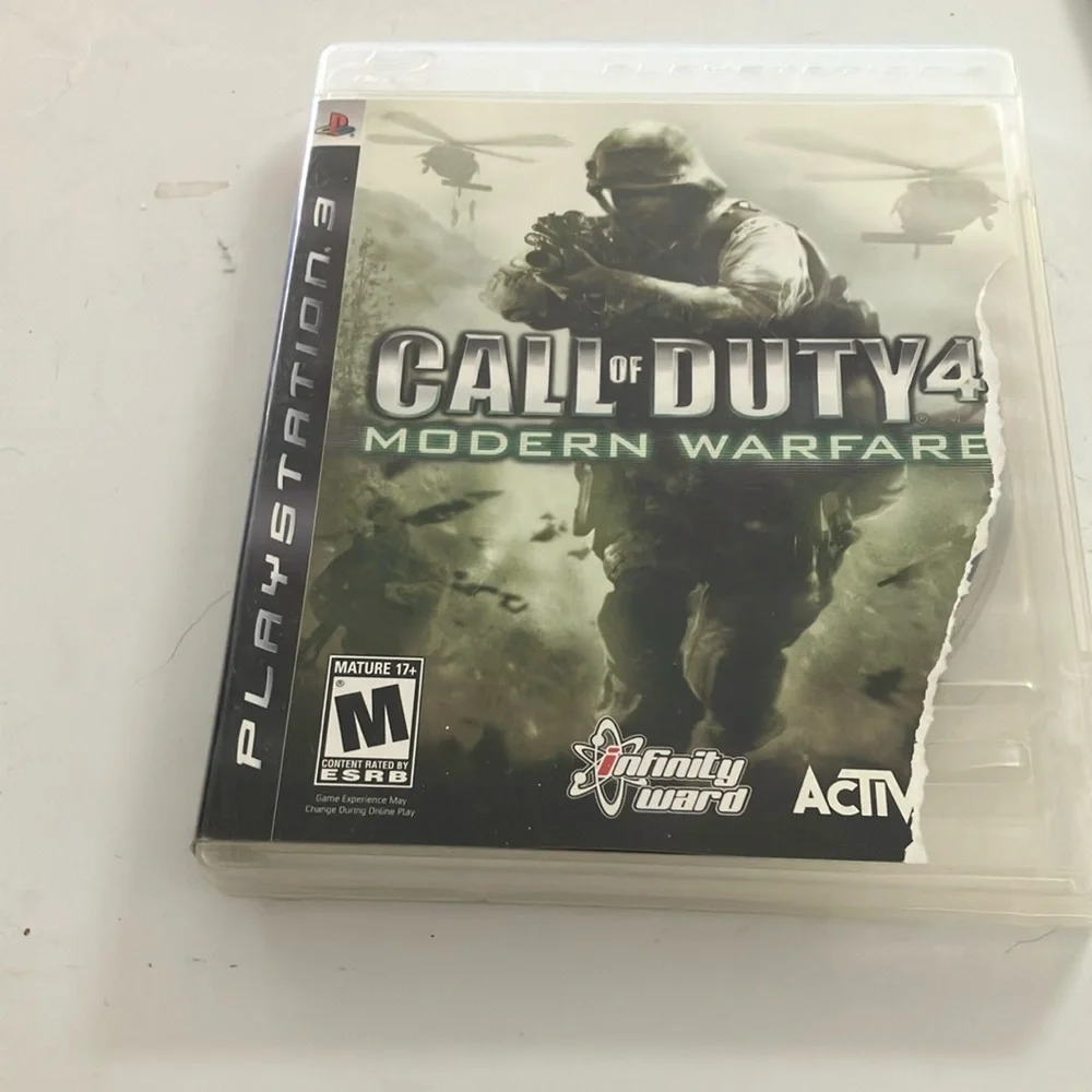 PlayStation 3 call of duty modern warfare